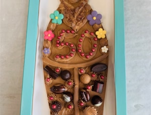 Abraham pop - chocolade