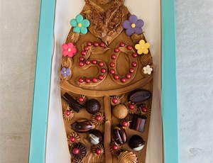 Abraham pop - chocolade